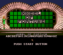 Wheel of Fortune Title Screen